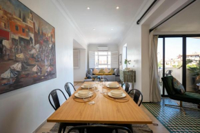 Élégant appartement avec terrasse au cœur Guéliz